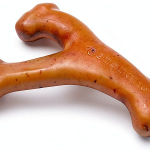 Benebone Dog Chew Toy Real Chicken Bacon Peanut Flavor-0